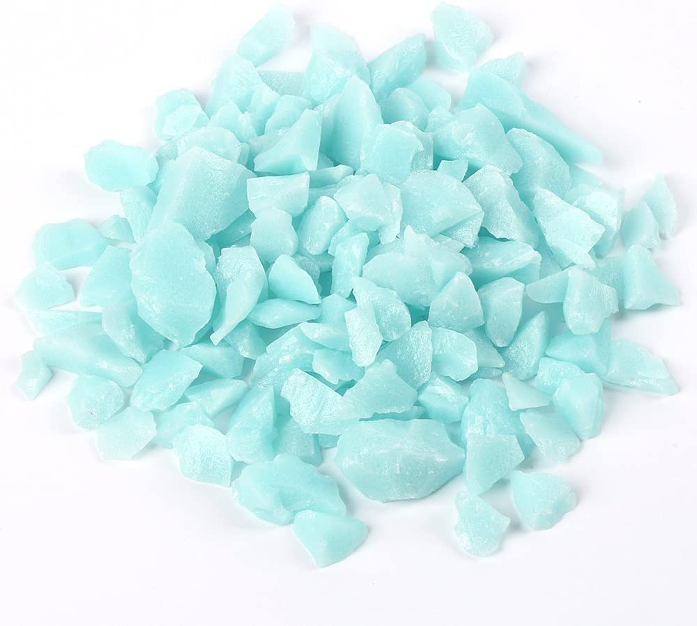Shiny Stone Glow in the Dark Gravel, Fish Tank Aquarium Gravel Sand, Decorative Gravel Rocks,Aquarium Gravel Stones for Home and Fairy Garden Decoration,305G/0.67Lbs (Sky Blue, 3-5Mm) Animals & Pet Supplies > Pet Supplies > Fish Supplies > Aquarium Gravel & Substrates Shiny Stone Aqua 8-15mm
