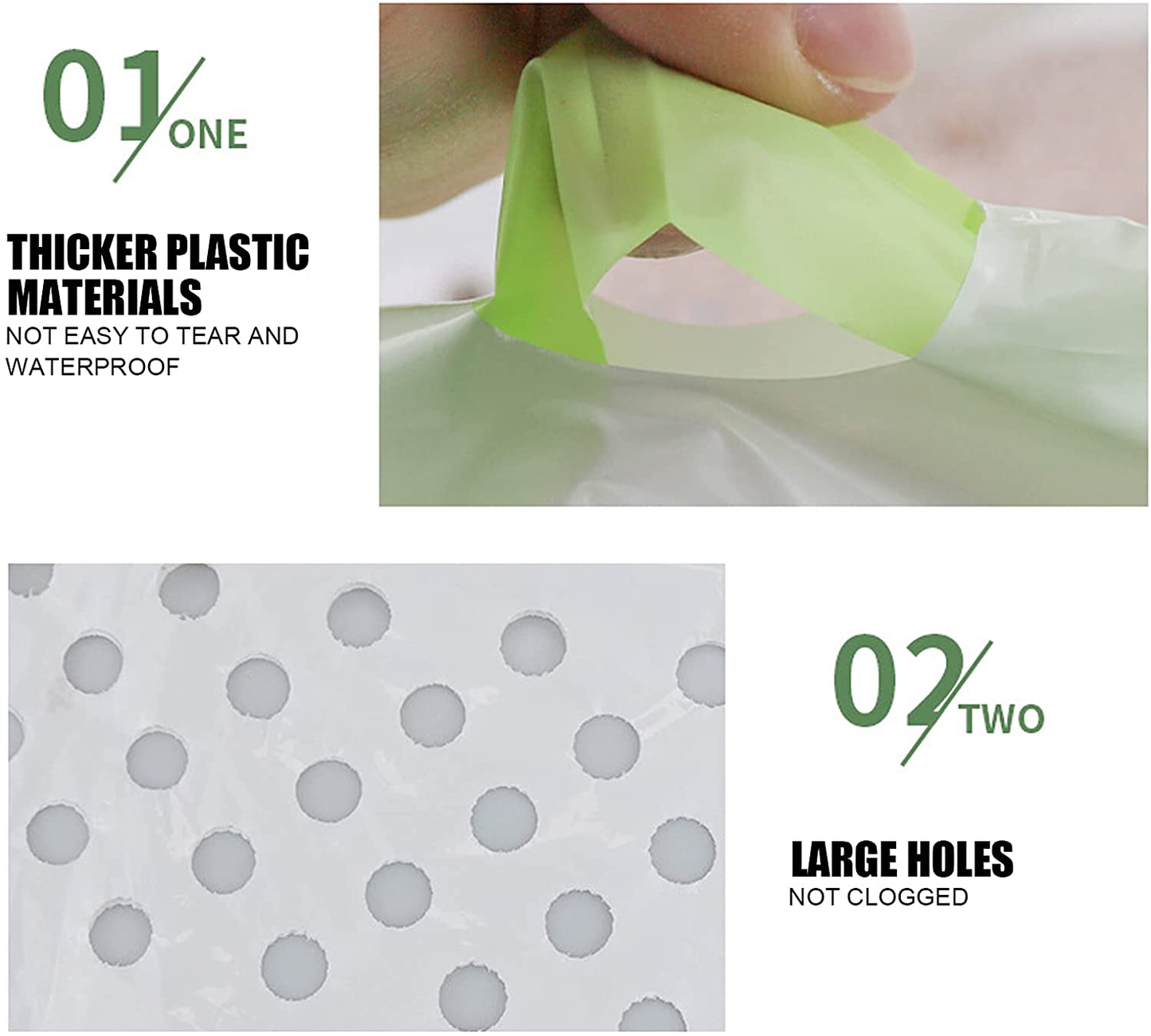 Biitfuu Cat Litter Box Liners, 7 Count Drawstring Kitty Litter Pan Bags Pet Cat Supplies Animals & Pet Supplies > Pet Supplies > Cat Supplies > Cat Litter Box Liners Biitfuu