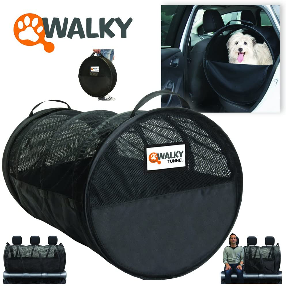 Walky Tunnel Pet Travel Tube Automotive Pet Barrier,Seat Protector, Pet Travel Crate Animals & Pet Supplies > Pet Supplies > Dog Supplies > Dog Kennels & Runs Walky Tunnel