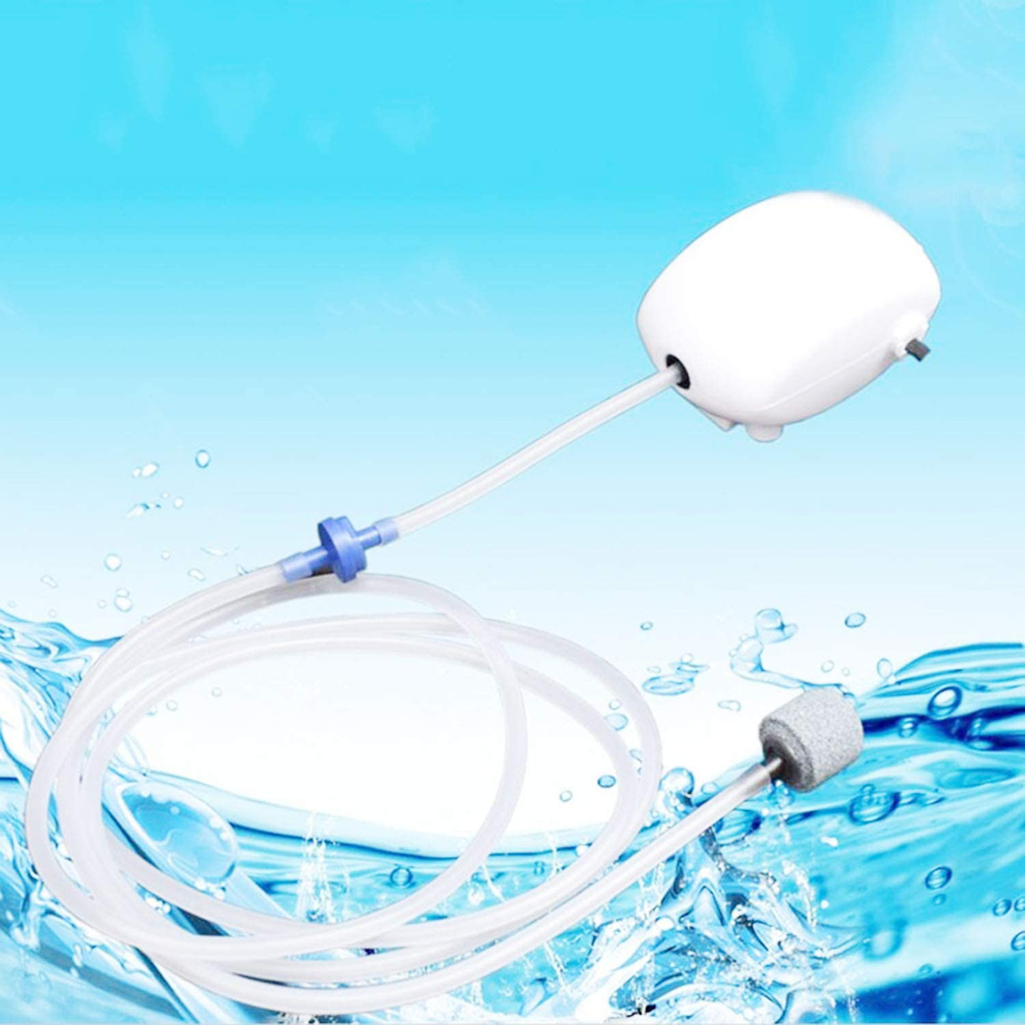 DGZZI 26Ft 3/16 Standard Aquarium Silicone Airline Tubing and 5PCS Non-Return Check Valve for Air Pump Animals & Pet Supplies > Pet Supplies > Fish Supplies > Aquarium & Pond Tubing DGZZI