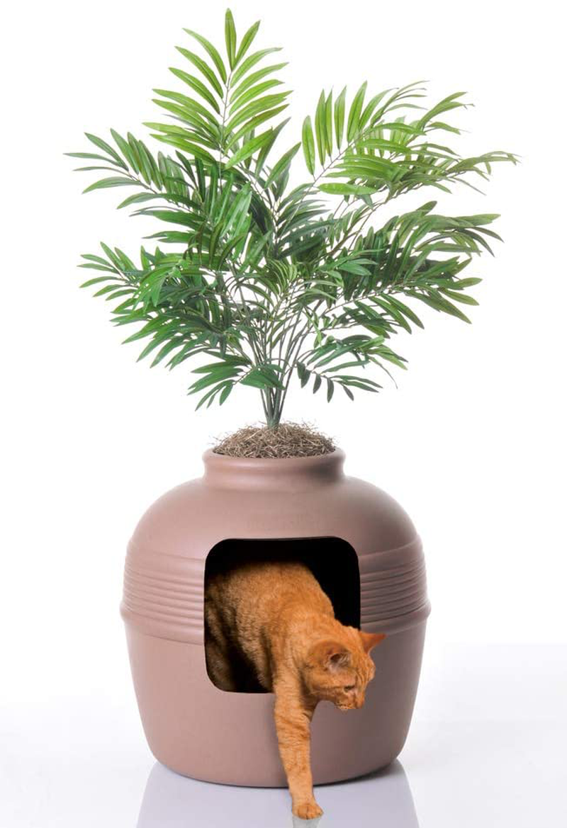 Good Pet Stuff Hidden Litter Litter Box Animals & Pet Supplies > Pet Supplies > Cat Supplies > Cat Furniture Good Pet Stuff brown