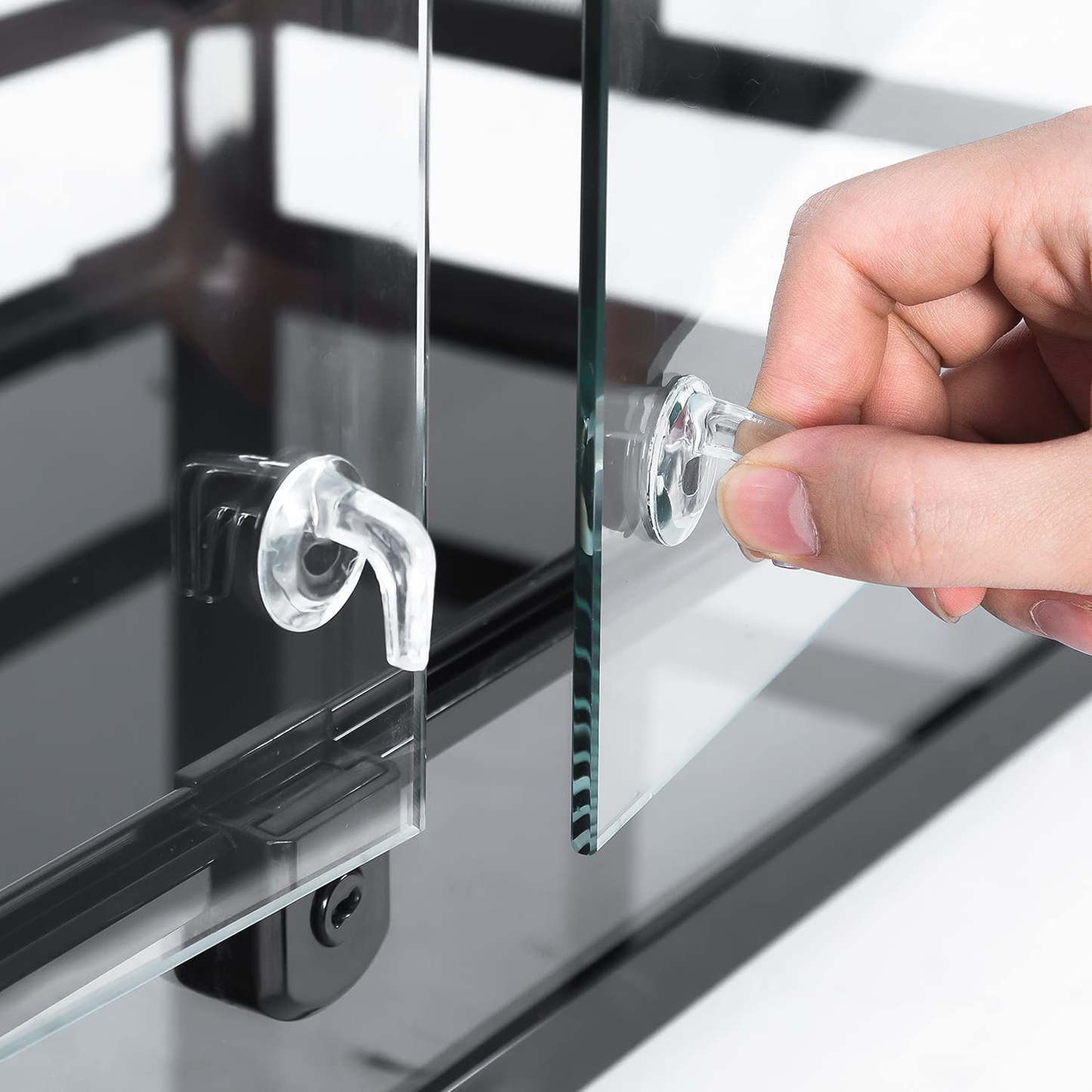 REPTI ZOO 50 Gallon Reptile Glass Tank Terrarium 2 in 1 Side Meshes and Side Glasses Double Hinge Door with Screen Ventilation Tempered Glass Reptile Terrarium 36" X 18" X 17.75" Animals & Pet Supplies > Pet Supplies > Reptile & Amphibian Supplies > Reptile & Amphibian Substrates REPTI ZOO