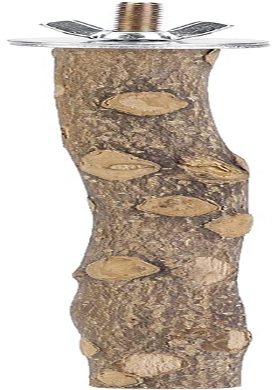 Mogoko 4 Pcs Bird Perches Parrot Stand Natural Wood Perch Parakeet Toys Bird Cage Accessories for Conure Supplies Budgie Platform Animals & Pet Supplies > Pet Supplies > Bird Supplies > Bird Cage Accessories Mogoko