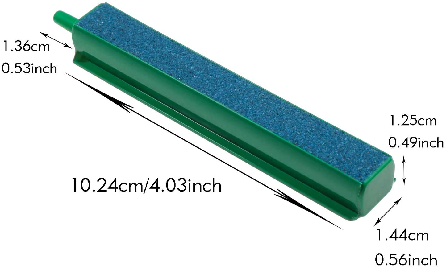 Waycreat 4 Inch Air Stone Bar Bubble Diffuser for Fish Tank Aquarium, 6-Pack Animals & Pet Supplies > Pet Supplies > Fish Supplies > Aquarium Air Stones & Diffusers Waycreat