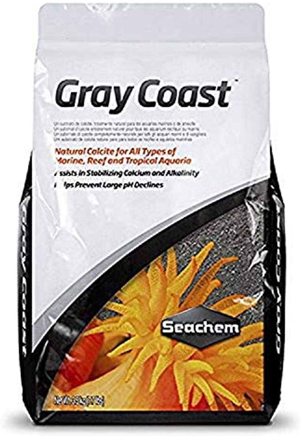 Gray Coast, 10 Kg / 22 Lbs Animals & Pet Supplies > Pet Supplies > Fish Supplies > Aquarium Gravel & Substrates Seachem