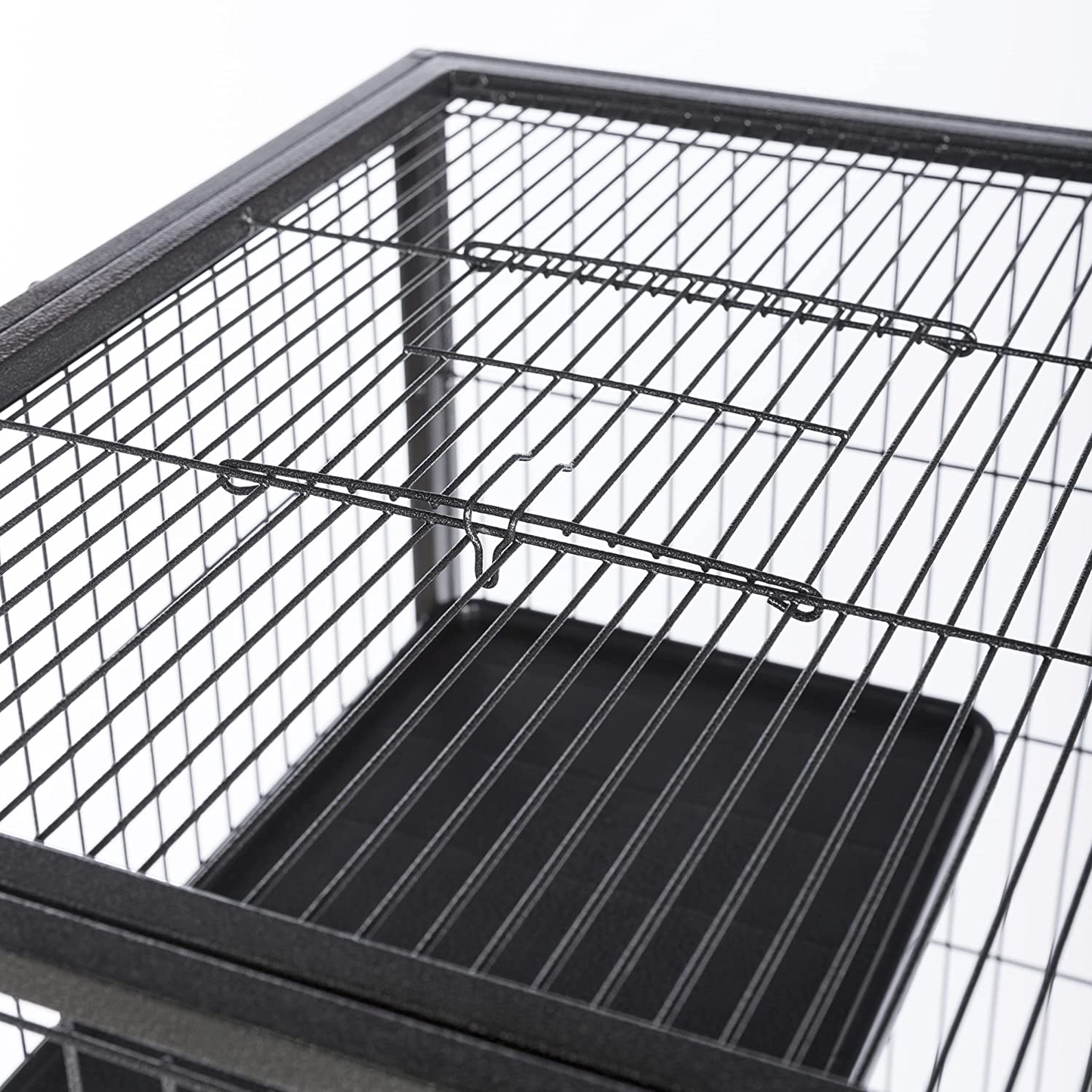 Prevue Hendryx Black Feisty Ferret Cage Animals & Pet Supplies > Pet Supplies > Small Animal Supplies > Small Animal Habitats & Cages Prevue Hendryx