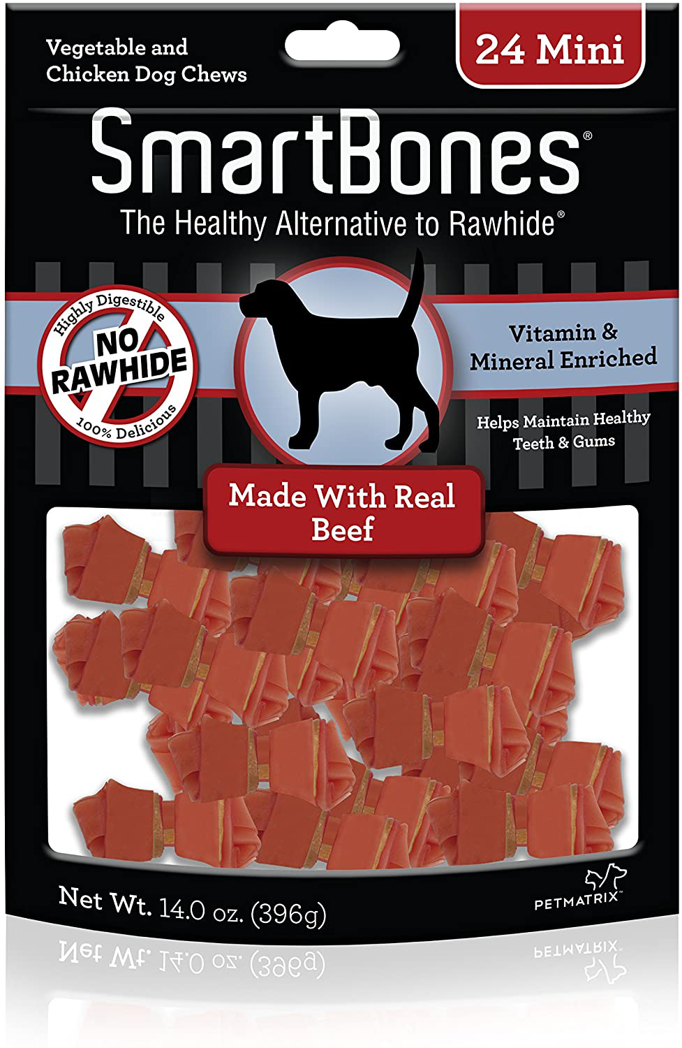 Smartbones Beef Dog Chew Animals & Pet Supplies > Pet Supplies > Small Animal Supplies > Small Animal Treats Smart Bone Beef 24 Count