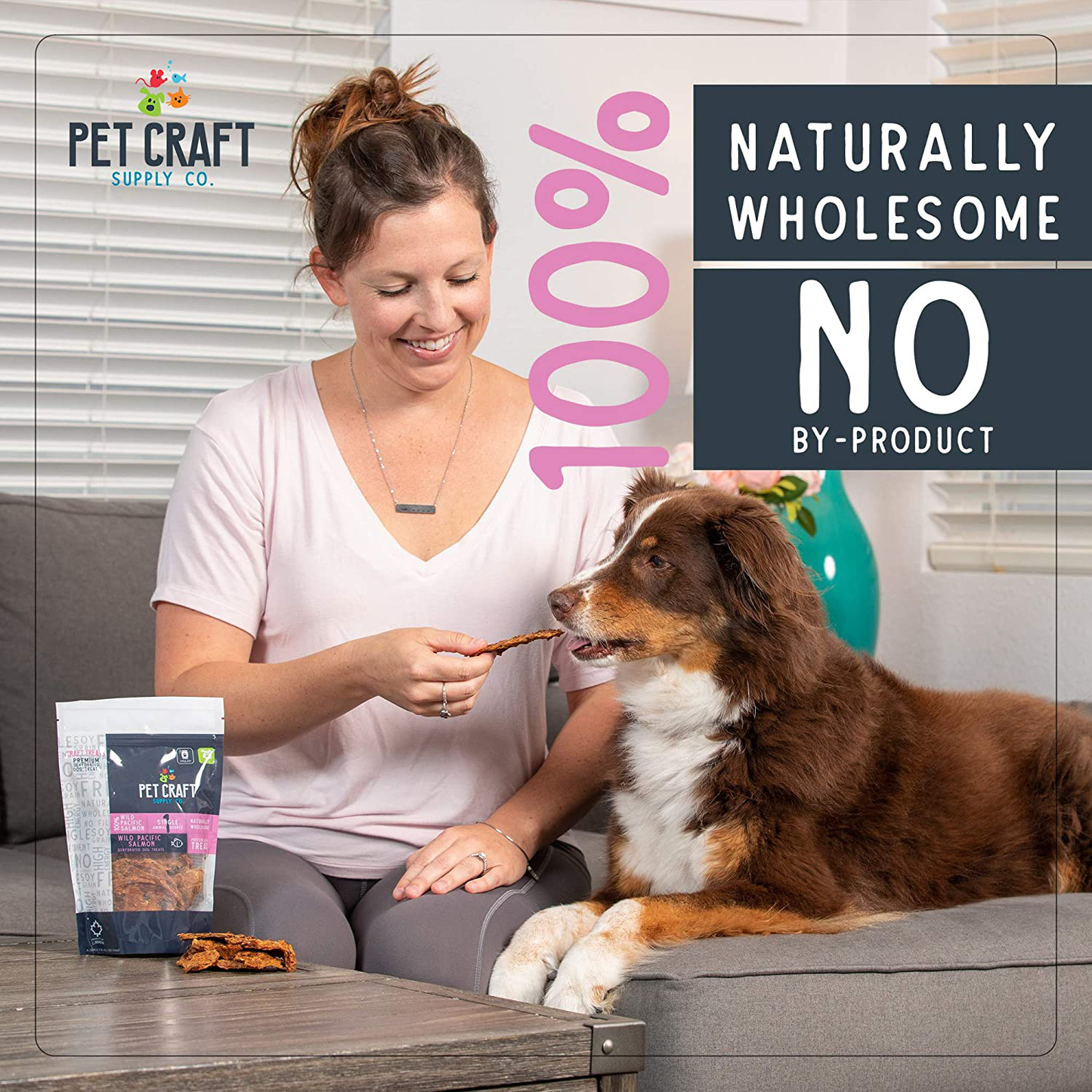 Pet Craft Supply Pure Natural Dried Dog Treats - Salmon Dog Treats - Liver Treats - Training Treats Great for Puppies - Grain Free Animals & Pet Supplies > Pet Supplies > Small Animal Supplies > Small Animal Treats Pet Craft Supply