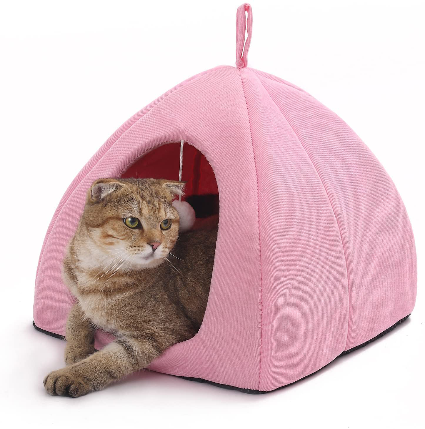 Cat Bed Cat Cave House Foldable Comfortable Cat Tent House for Small Indoor Outdoor Cats Animals & Pet Supplies > Pet Supplies > Cat Supplies > Cat Beds Weatrops