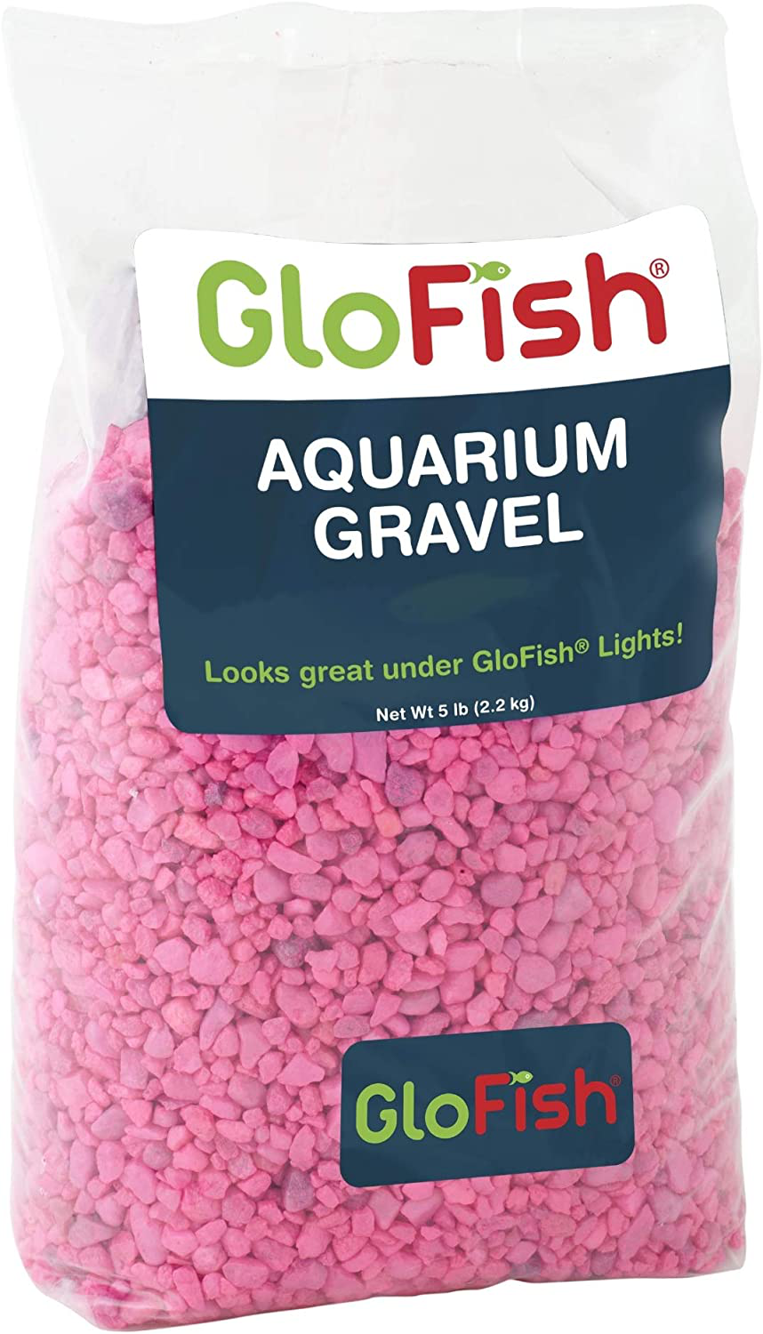 Glofish Aquarium Gravel, Fluorescent Colors, Complements Glofish Tanks, 5-Pound Bag Animals & Pet Supplies > Pet Supplies > Fish Supplies > Aquarium Gravel & Substrates GloFish Pink Fluorescent  