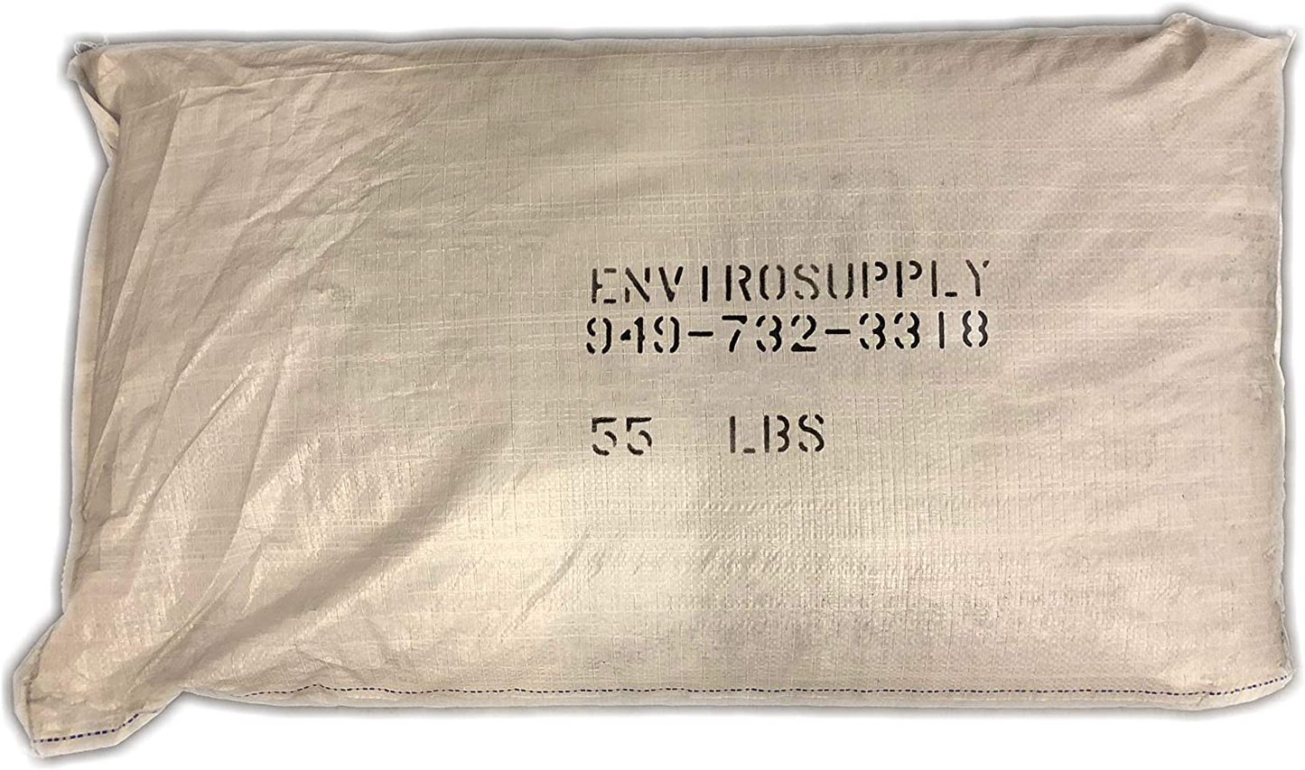 Envirosupply Granular Activated Charcoal, 12X40 Mesh Size Coconut Shell Bulk Activated Carbon for Water Filtration, Aquariums, Fish Ponds, Potable Water and Beverage Manufacture Animals & Pet Supplies > Pet Supplies > Fish Supplies > Aquarium Cleaning Supplies EnviroSupply 55 Pounds
