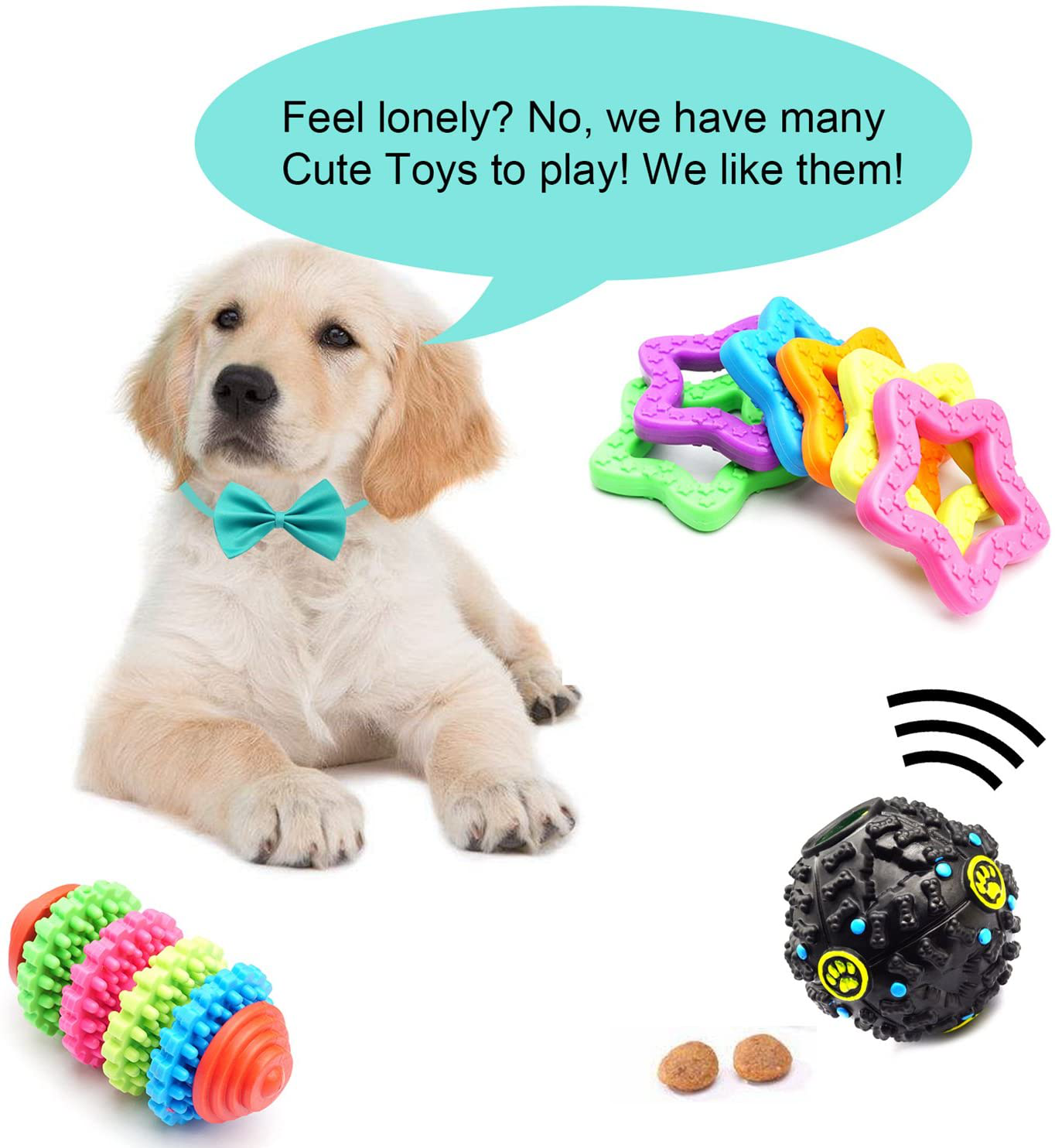 SZKOKUHO 10-20 Pack Puppy Dog Chew Toys Set—Plush Toys,Dog Ropes,Squeaky Toys,Puppy Chew Toys,Dog Ball Toys,Dog Bone Toy,Dog Flying Discs,Dog Bow Tie,For Small to Some Medium Dogs Animals & Pet Supplies > Pet Supplies > Dog Supplies > Dog Toys SZKOKUHO
