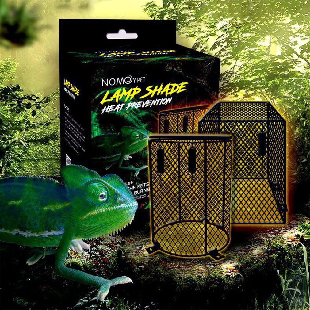 Vipe Heater Guard, Reptile Heating Lamp Shade Light Heat Lamp Mesh Cover Animals & Pet Supplies > Pet Supplies > Reptile & Amphibian Supplies > Reptile & Amphibian Habitat Heating & Lighting Vipe