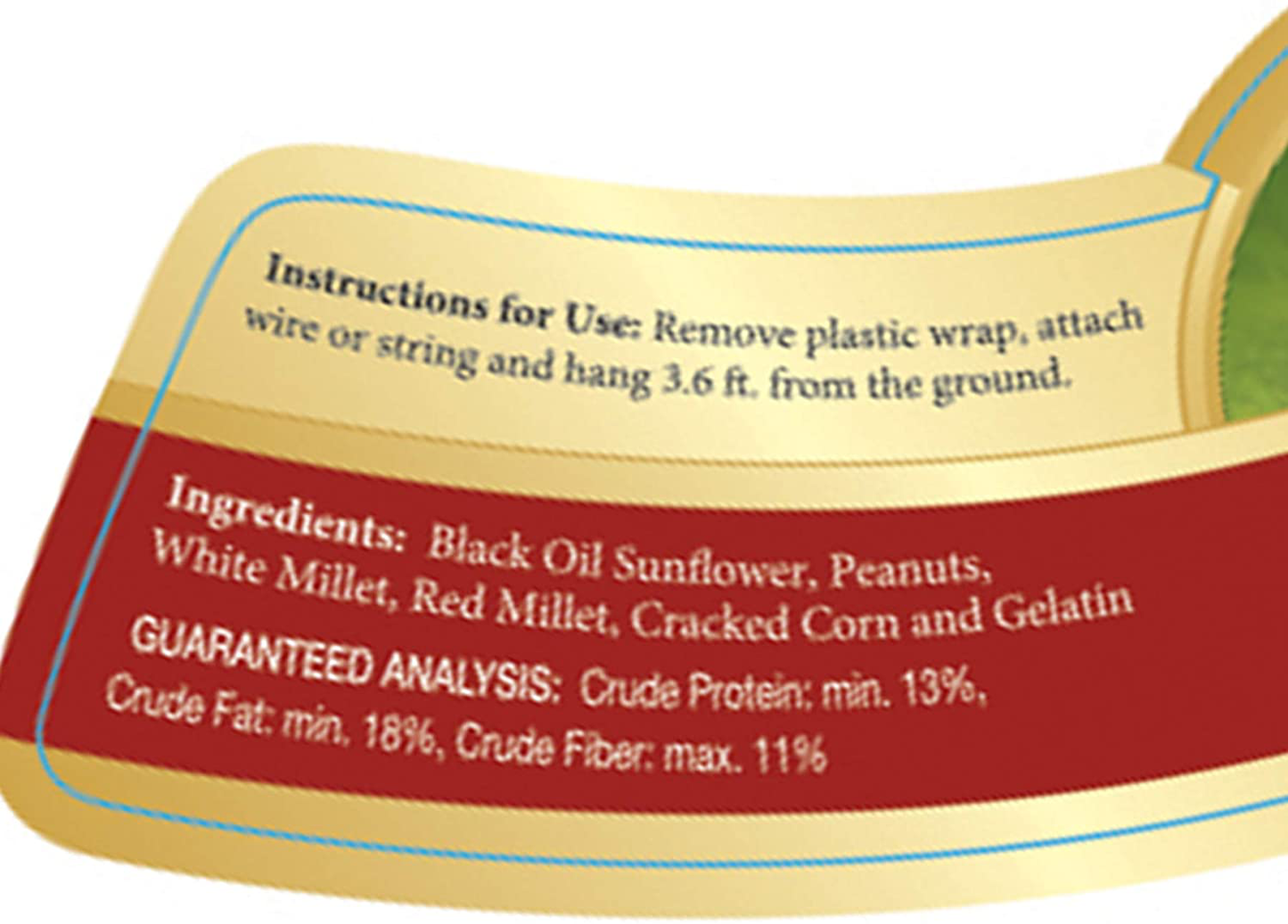 Heath Outdoor Products SC-11 14-Ounce Birds Blend Seed Cake Bell, 6-Pack Animals & Pet Supplies > Pet Supplies > Bird Supplies > Bird Treats Heath Outdoor Products
