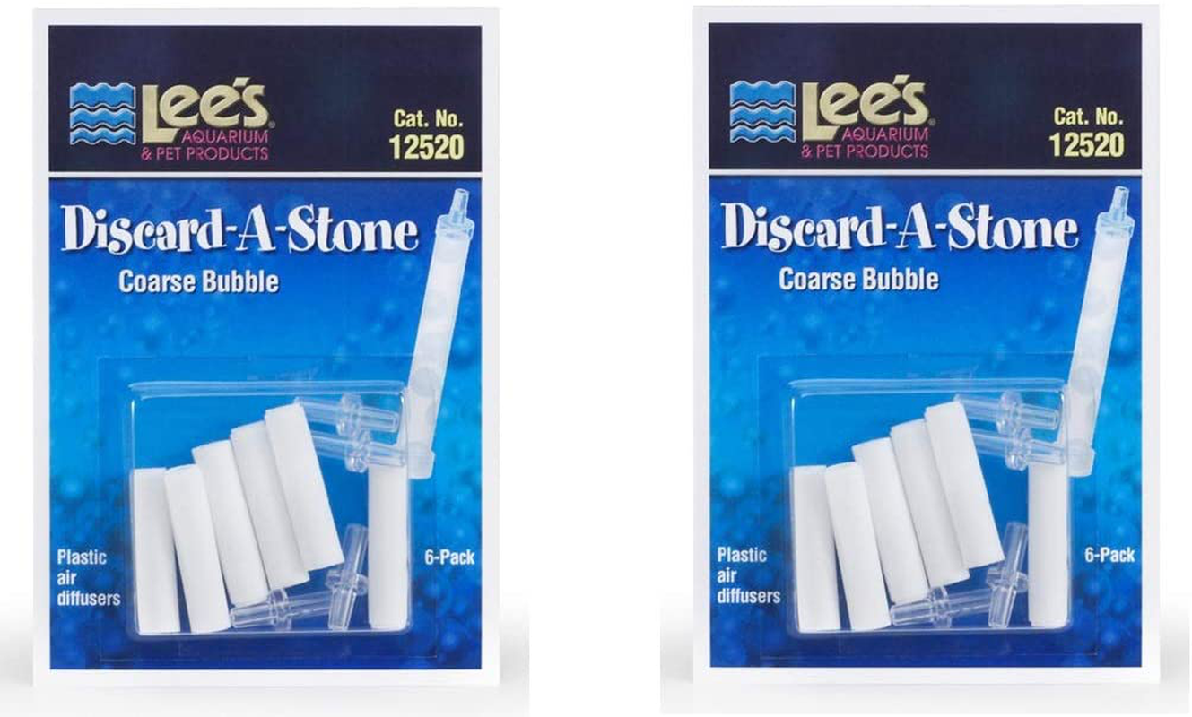 Lee'S Aquarium Discard-A-Stone Plastic Air Diffusers, Coarse Bubble … Animals & Pet Supplies > Pet Supplies > Fish Supplies > Aquarium Air Stones & Diffusers Lee's Pet Products