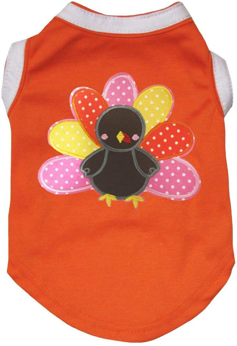 Petitebella Rainbow Turkey Puppy Dog Shirt Animals & Pet Supplies > Pet Supplies > Cat Supplies > Cat Apparel Petitebella Orange XXX-Large