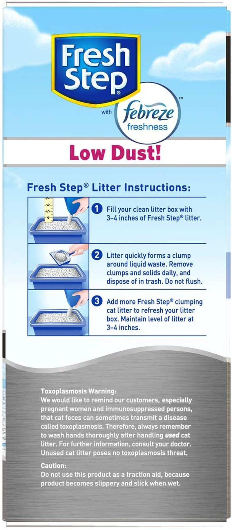 Fresh Step Lightweight Clumping Cat Litter - 15.4Lb Animals & Pet Supplies > Pet Supplies > Cat Supplies > Cat Litter Fresh Step