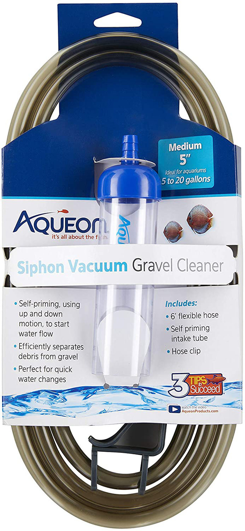 Aqueon Aquarium Siphon Vacuum Gravel Cleaner – KOL PET