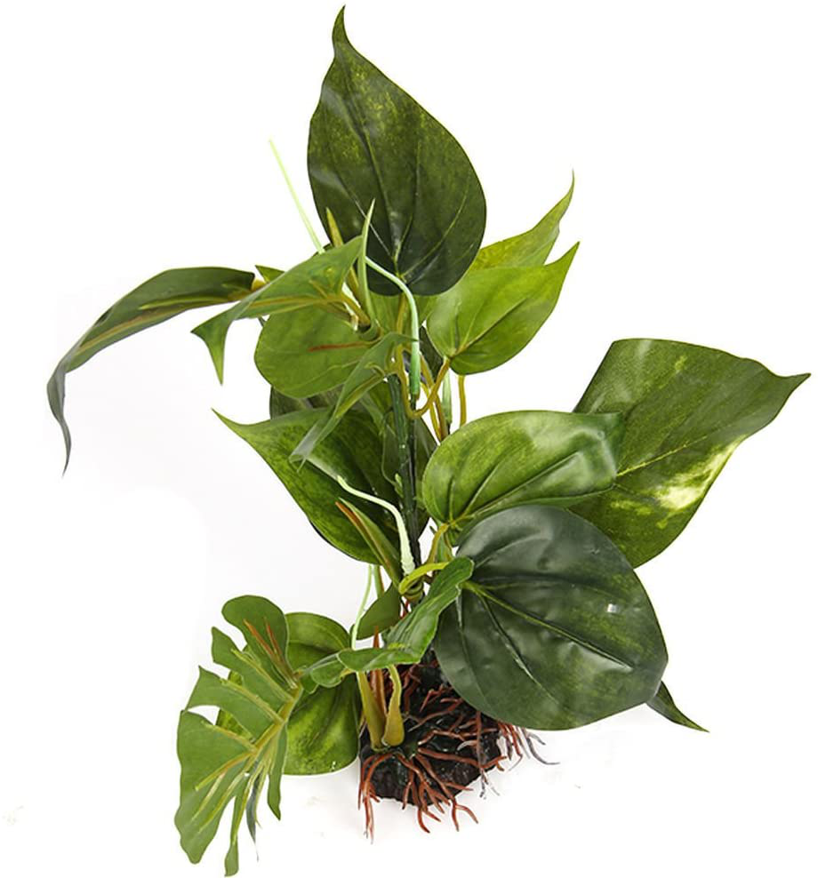 CNZ Aquarium Fish Tank 10" Green Lifelike Underwater Plastic Plant Aquatic Water Grass Decor Animals & Pet Supplies > Pet Supplies > Fish Supplies > Aquarium Decor CNZ