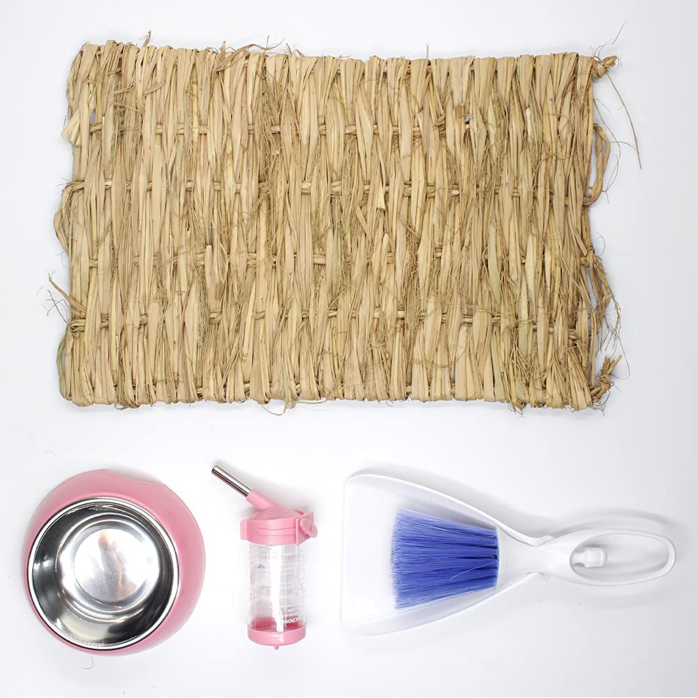 Rabbit Cage Small Rabbit Cages Animal Cages for Rabbits Small Animal Cage Habitat with Accessories for Boys&Girls Animals & Pet Supplies > Pet Supplies > Small Animal Supplies > Small Animal Habitat Accessories konrissun