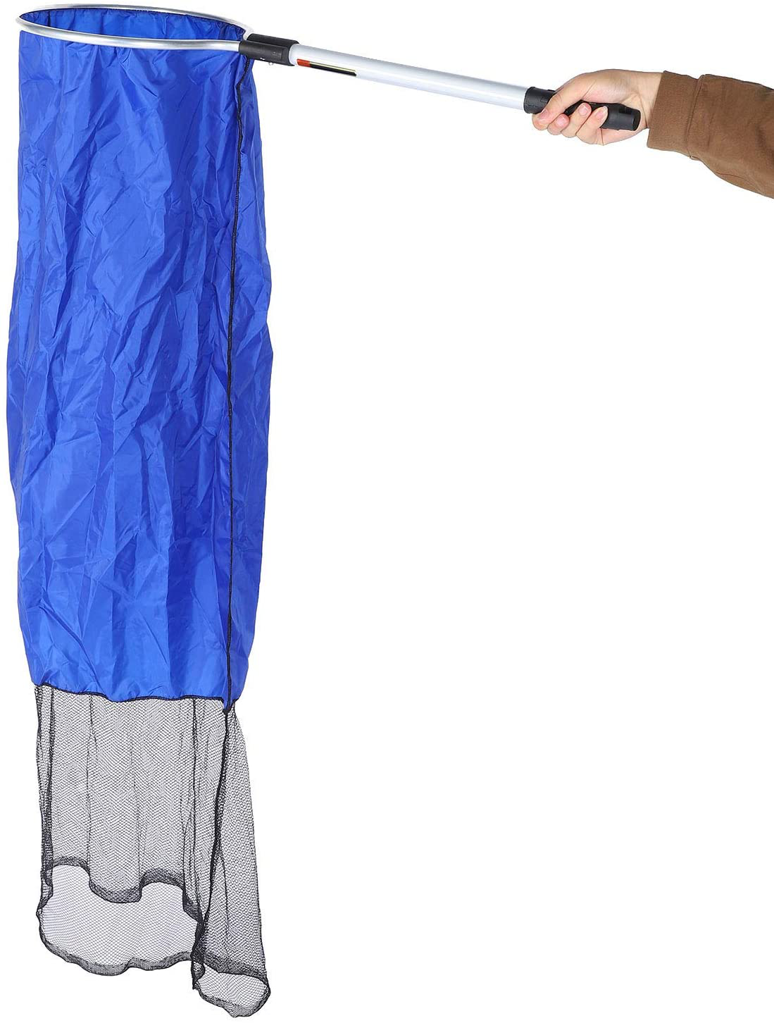 Liyeehao Long Fish Net, Aluminium Alloy Non-Slip Soft Durable Aquarium Net, Semi-Permeable Aquarium for Large Fish(Diameter 40CM, Handle 50CM) Animals & Pet Supplies > Pet Supplies > Fish Supplies > Aquarium Fish Nets Liyeehao