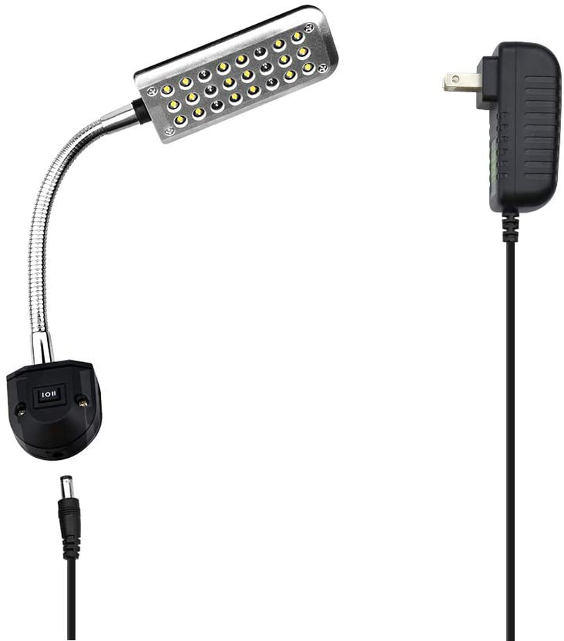 Luxvista Aquarium LED Clip Light - Flexible Fish Tank Light Gooseneck Clamp with Hight Brightness Blue/Blue & White Lighting Colors US Plug-In Small LED Clip on Lamps (1-Pack) Animals & Pet Supplies > Pet Supplies > Fish Supplies > Aquarium Lighting Luxvista