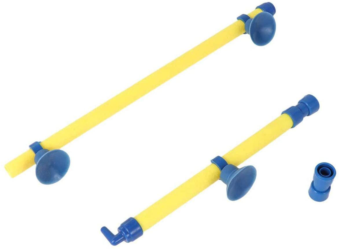 U/S Aquarium Fish Tank Bubble Wall Air Stone Bar Tube Tube Oxygen Pump Diffuser Accessory with Suction Cup Animals & Pet Supplies > Pet Supplies > Fish Supplies > Aquarium Air Stones & Diffusers U/S Yellow 14-Inch