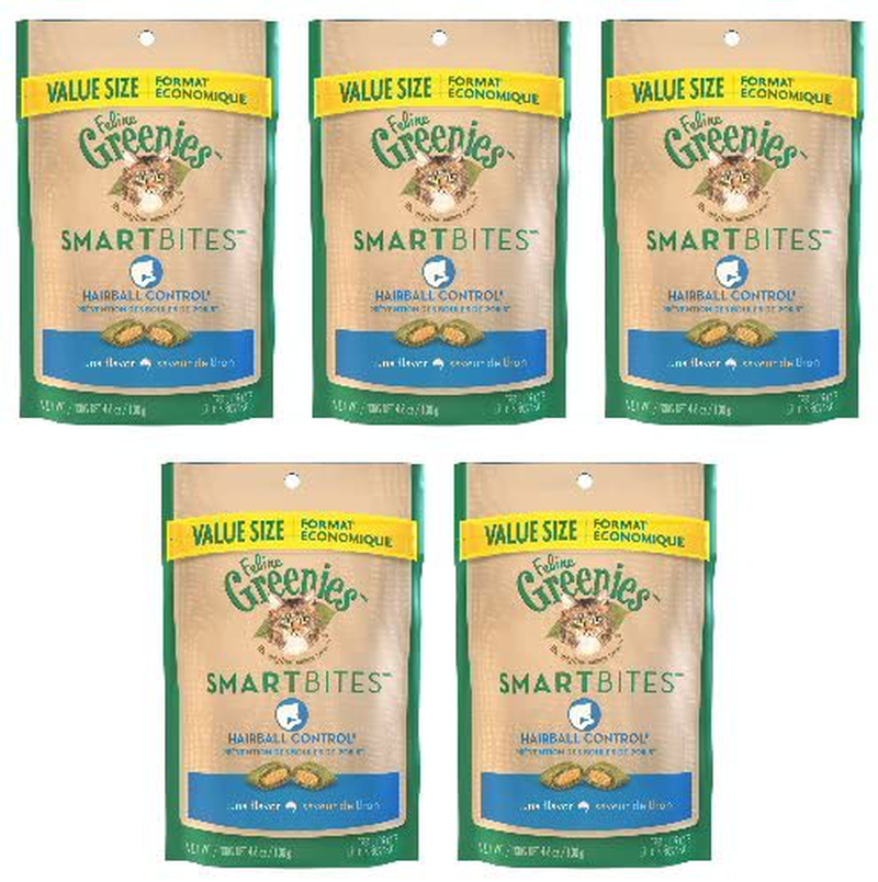Greenies Smartbites Hairball Control Tuna 23Oz (5 X 4.6Oz) Animals & Pet Supplies > Pet Supplies > Cat Supplies > Cat Treats Greenies