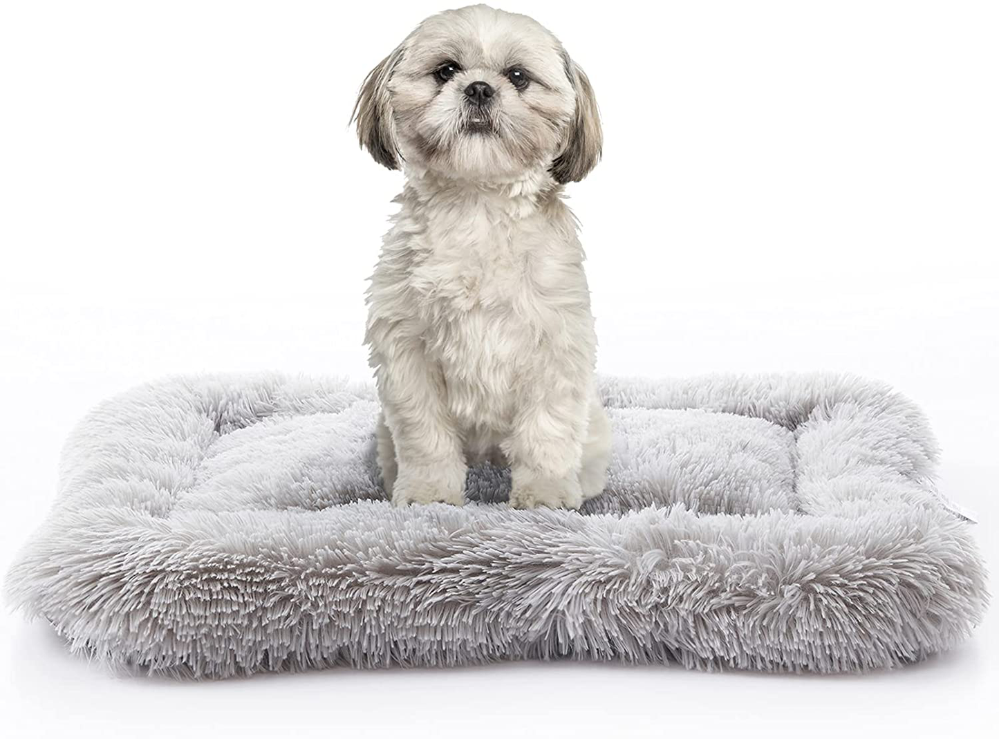 METCHIC Dog Crate Beds Small Dogs, Calming Dog Beds Crate Pads, Dog Crate Mats Machine Washable Animals & Pet Supplies > Pet Supplies > Dog Supplies > Dog Beds METCHIC S (24 X 18'')