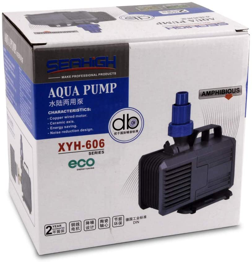 FREESEA Aquarium Submersible Fountain Pump: 740 - 1340GPH Ultra Quiet Water Pump for Pond | Fish Tank | Pool | Garden Waterfall | Sump | Hydroponic Animals & Pet Supplies > Pet Supplies > Fish Supplies > Aquarium & Pond Tubing FREESEA