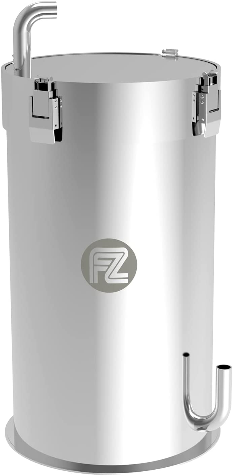 FZONE Stainless Steel Filter Canister Designed from Ada'S Jet Filter Animals & Pet Supplies > Pet Supplies > Fish Supplies > Aquarium Filters FZONE 15L  