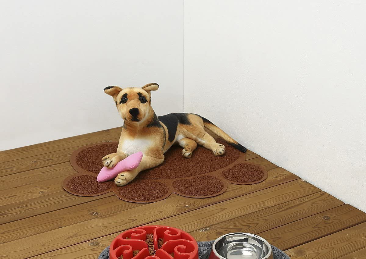 Pet Cat Litter Mat,Wonfast Waterproof PVC Paw Shaped Cat Litter Trapper Mat,45 X 60CM (Coffee) Animals & Pet Supplies > Pet Supplies > Cat Supplies > Cat Litter Box Mats WONFAST