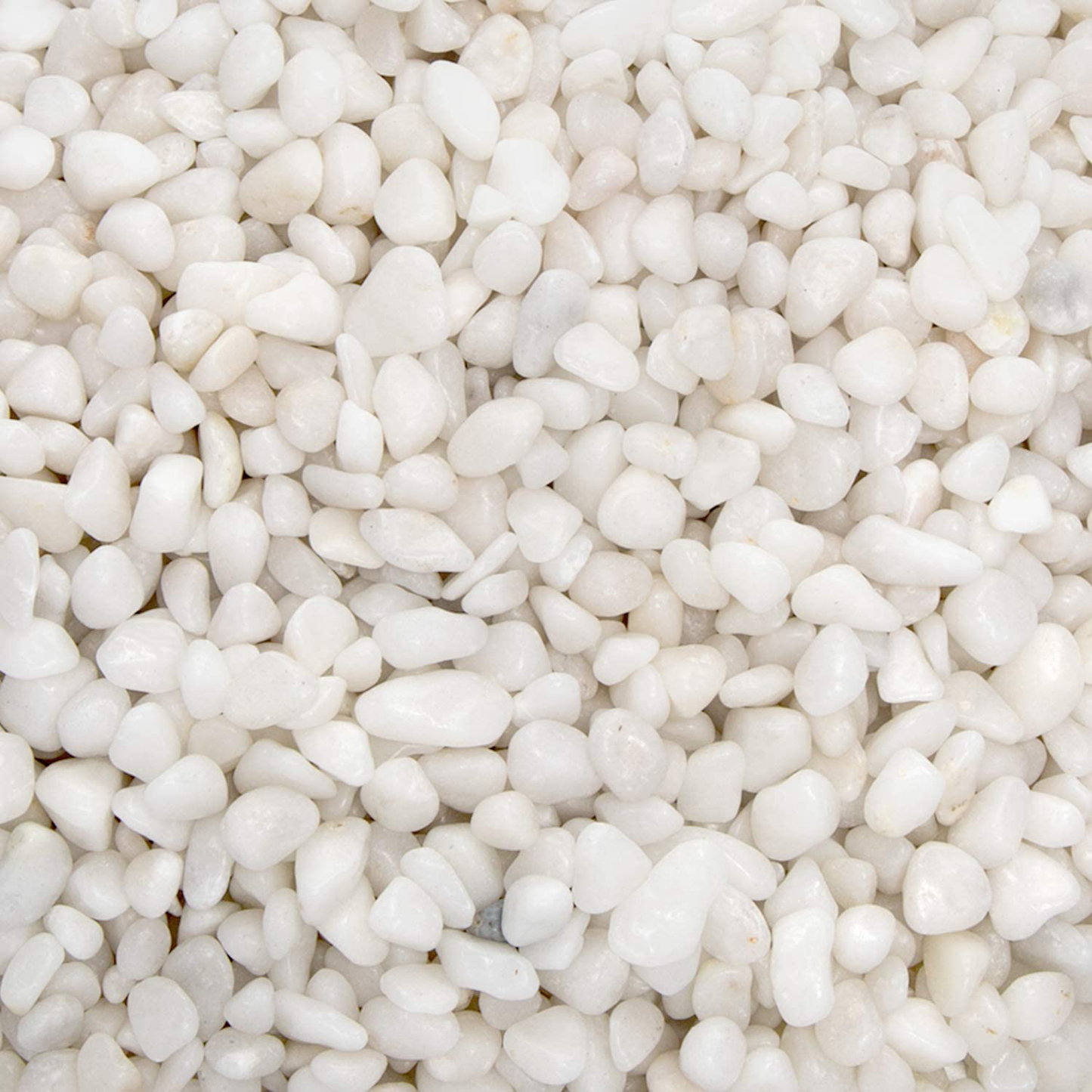 OUPENG Pebbles Polished Gravel, Natural Polished White Stones 3/8" Gravel Size, Small Decorative River Rock Stones 2-Lb Bag (32-Oz) Animals & Pet Supplies > Pet Supplies > Fish Supplies > Aquarium Gravel & Substrates OUPENG