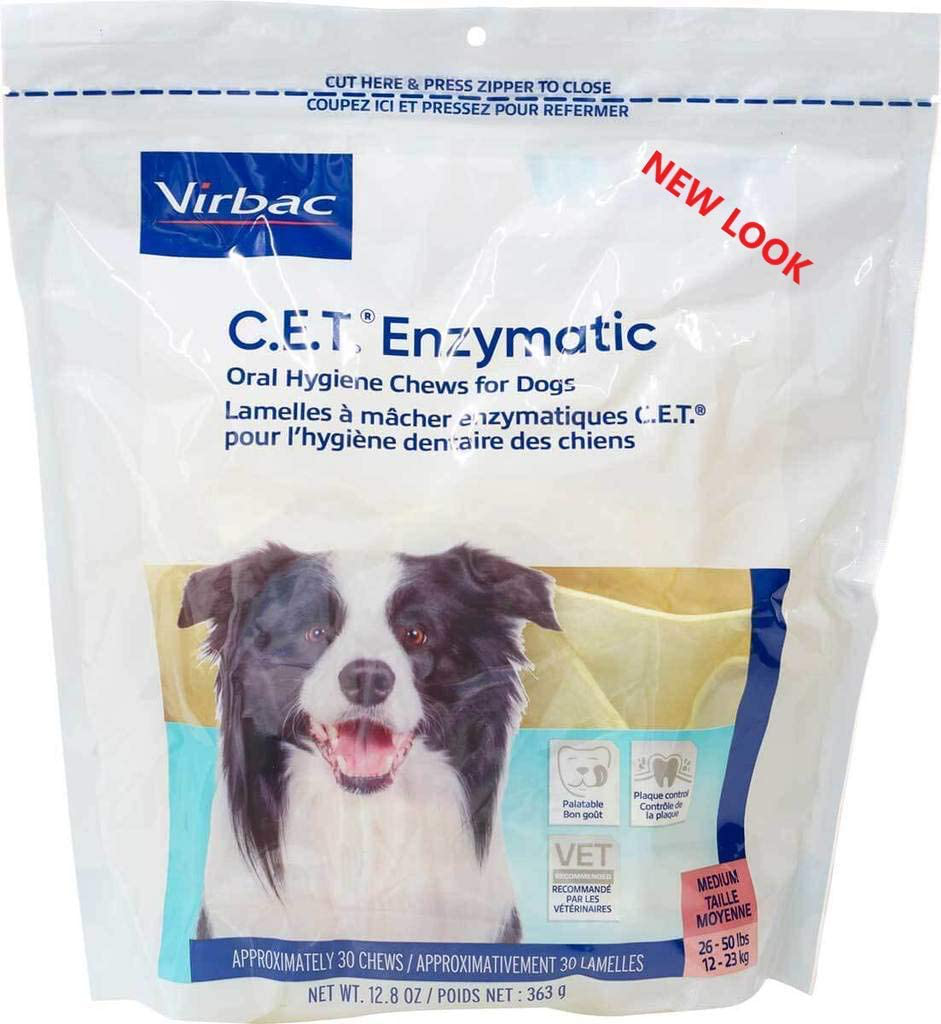 Virbac Animal Health C.E.T. Enzymatic Chews for Dogs Animals & Pet Supplies > Pet Supplies > Small Animal Supplies > Small Animal Treats Virbac