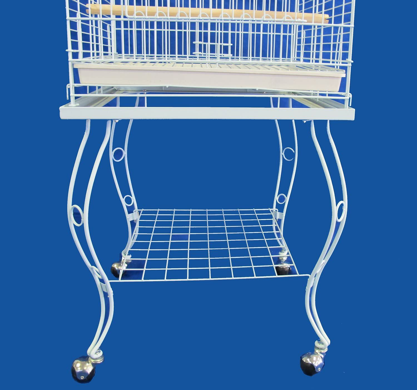 Mcage 2 Color, 20-Inch Open Plays Top Parrot Lovebird Cockatiel Cockatiels Parakeets Cage with Removable Stand Animals & Pet Supplies > Pet Supplies > Bird Supplies > Bird Cages & Stands Mcage