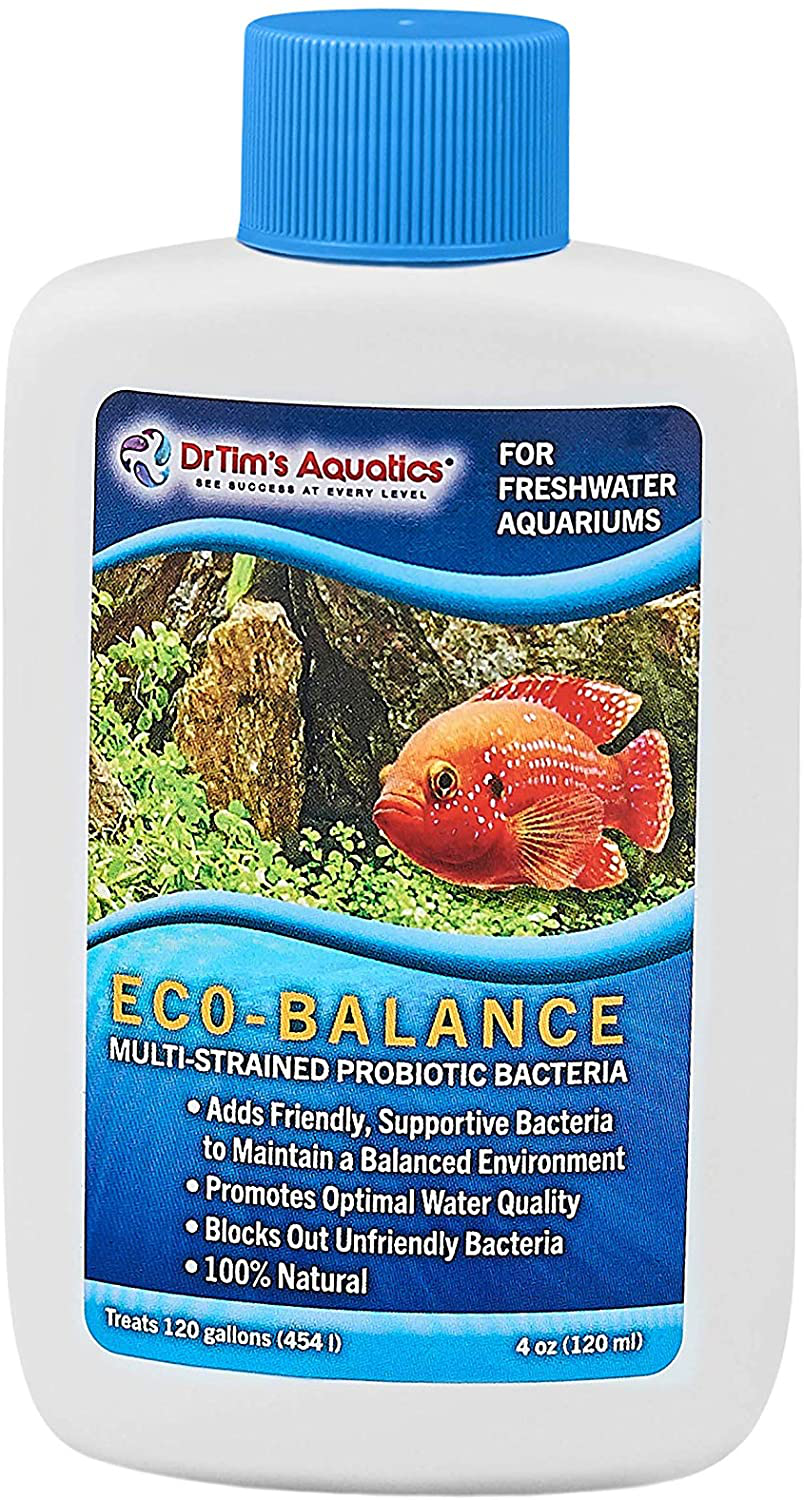 Drtim'S Aquatics Freshwater Aquacleanse Tap Water Purifier – for Fish Tanks, Aquariums – Eliminates Harmful Materials, Odors – Reduces Ammonia, Chlorine, Chloramines, Build Up Animals & Pet Supplies > Pet Supplies > Fish Supplies > Aquarium Cleaning Supplies DrTim's Aquatics Eco-Balance 4 oz - Treats 120 Gallons