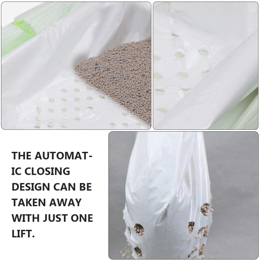 Balacoo 7Pcs Drawstring Cat Litter Box Liners Kitty Pan Liners Cat Litter Pan Bags for Pet Cat Supplies 79X45.7Cm Animals & Pet Supplies > Pet Supplies > Cat Supplies > Cat Litter Box Liners balacoo