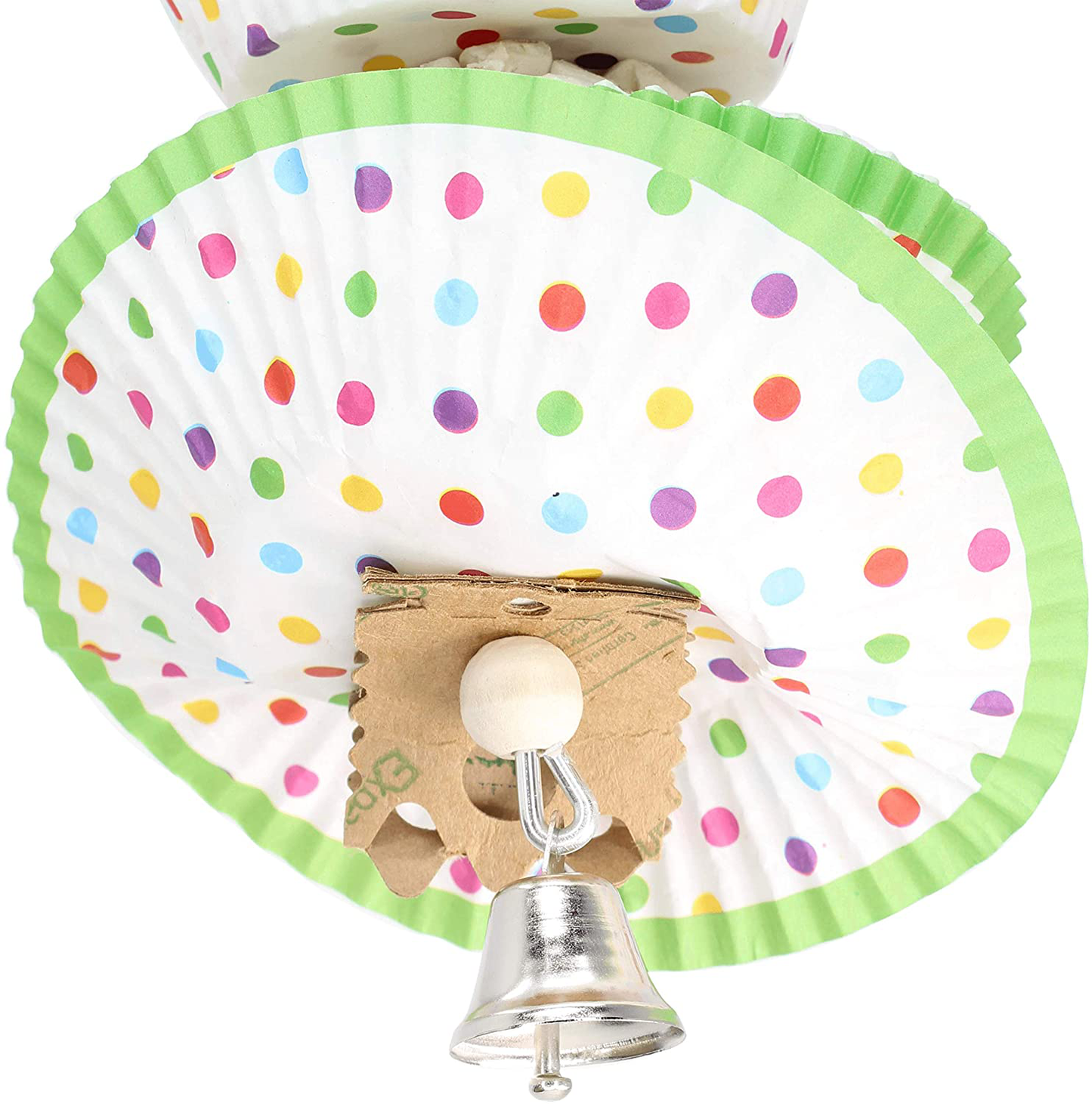 Bonka Bird Toys Single, Duo, or Triple Cake Colorful Shreddable Parrot Cockatiel, African Grey, Conure, Quaker, Caique, Parakeet, Eclectus, Budgies, and Similar Birds. Animals & Pet Supplies > Pet Supplies > Bird Supplies > Bird Toys Bonka Bird Toys