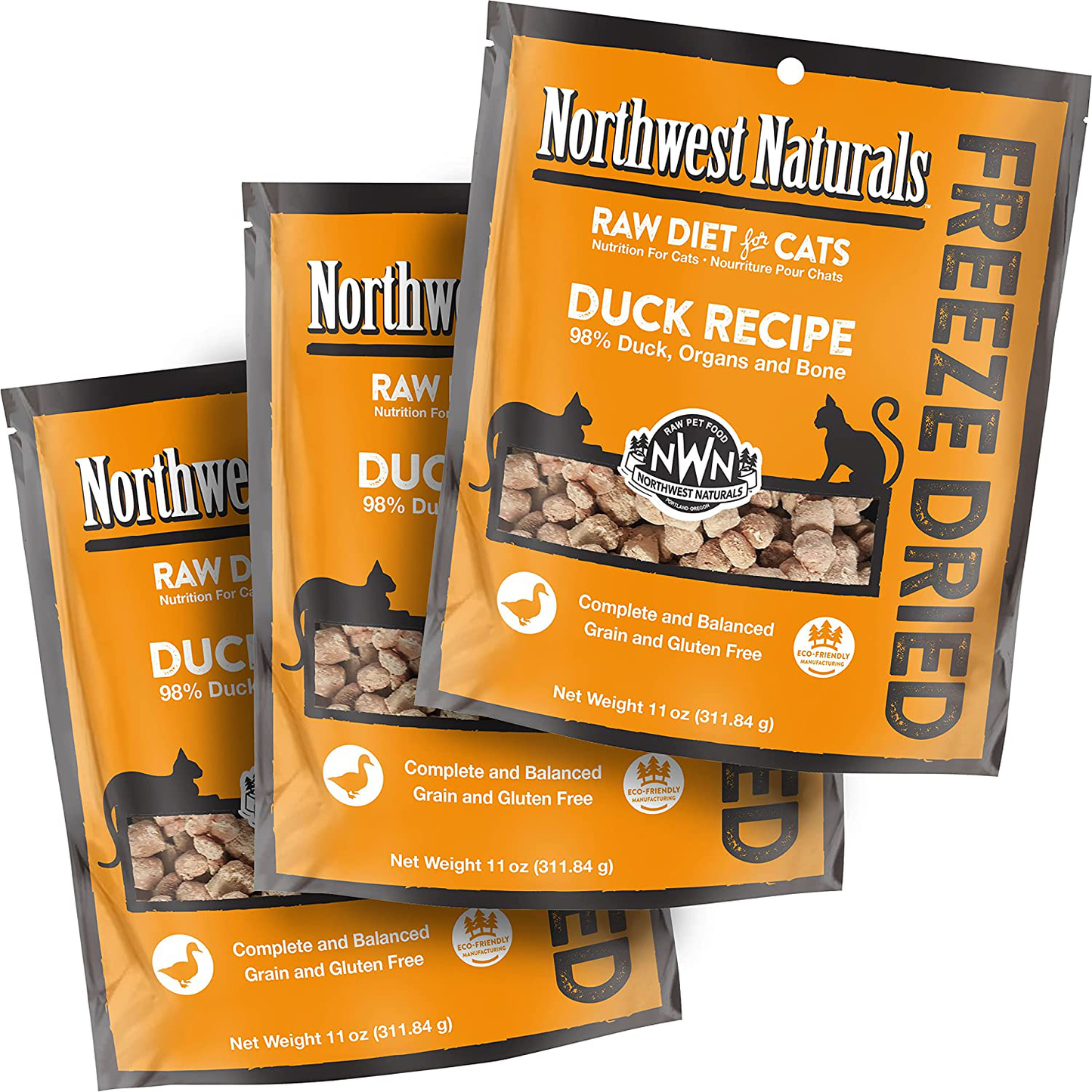 Northwest Naturals Freeze Dried Diet for Cats – Grain-Free, Gluten-Free Pet Food, Cat Training Treats – 1-4 Oz. Animals & Pet Supplies > Pet Supplies > Cat Supplies > Cat Treats Northwest Naturals
