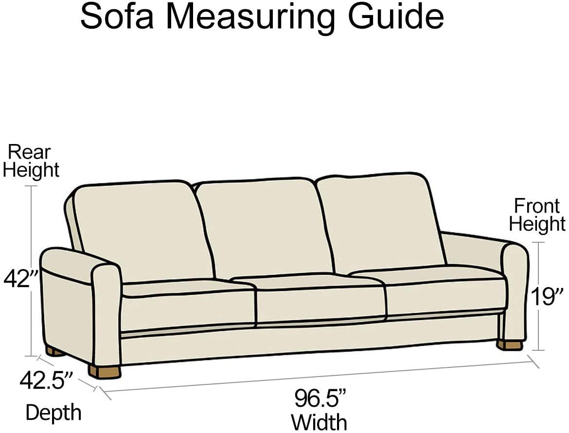 Clear Thicker Couch Cover for Pets, Heavy Duty Cat Scratch Sofa Cover for Protection against Cat Dog Clawing, Waterproof Plastic Shield Covers for Couch, Sofa Slipover for Storage and Moving Animals & Pet Supplies > Pet Supplies > Cat Supplies > Cat Furniture KEBE