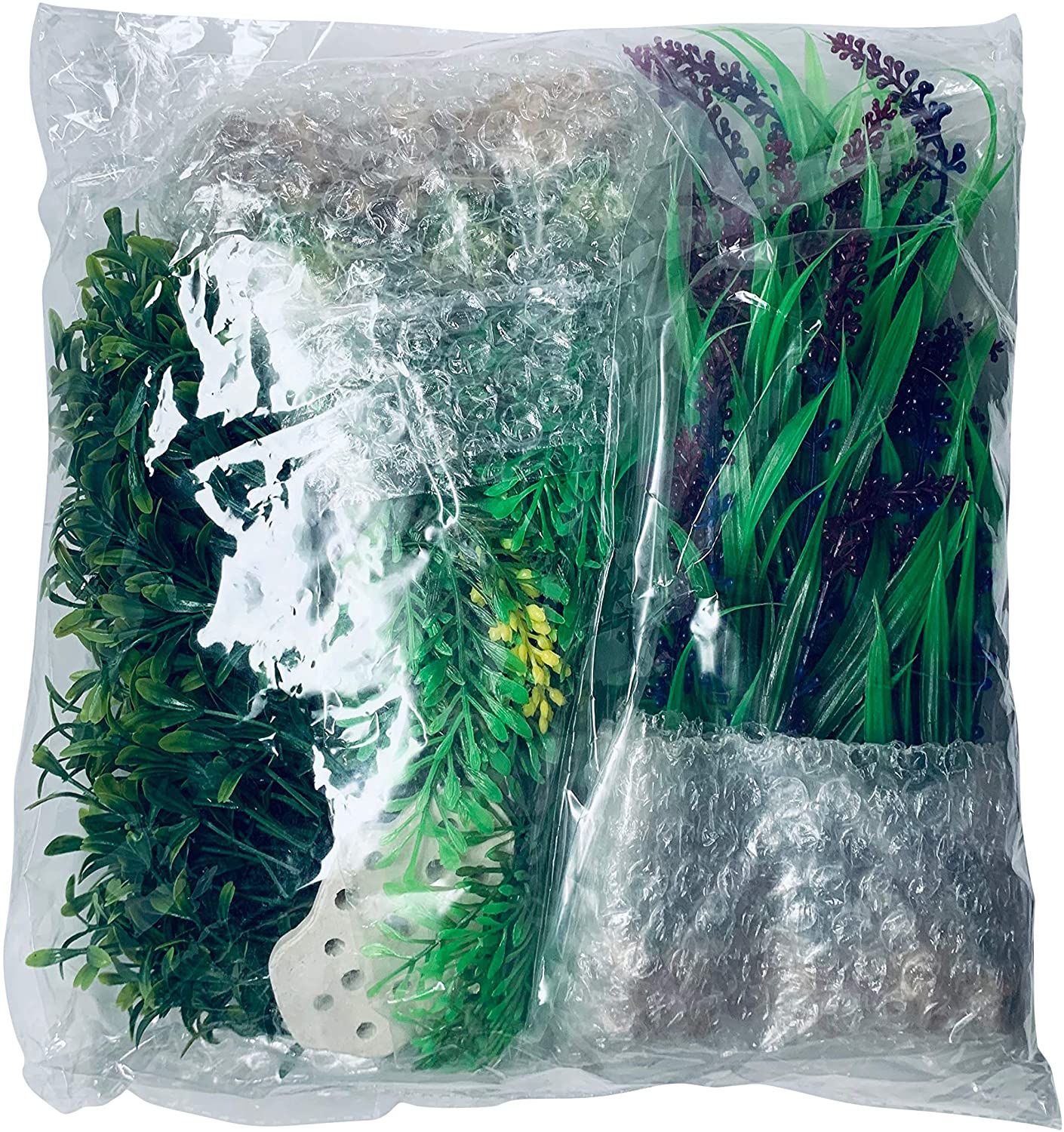 Otterly Pets Fish Tank Aquarium Decorations Premium Large Artificial Plastic Plants Accessories Decoration Plant Decor Betta and Other Decor Peseras Para Peses Peceras Y Acuarios 4 Pack Animals & Pet Supplies > Pet Supplies > Fish Supplies > Aquarium Decor Otterly Pets