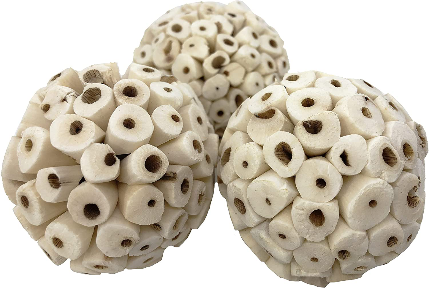 Bonka Bird Toys Natural Sola Ball Soft Chew Shred Foraging Parrot Amazon, Cockatiel, Conure, Quaker, Caique, Eclectus, Budgie, Parakeet, Rabbits, Guinea Pigs, Chinchilla, Bunny. Animals & Pet Supplies > Pet Supplies > Bird Supplies > Bird Toys Bonka Bird Toys