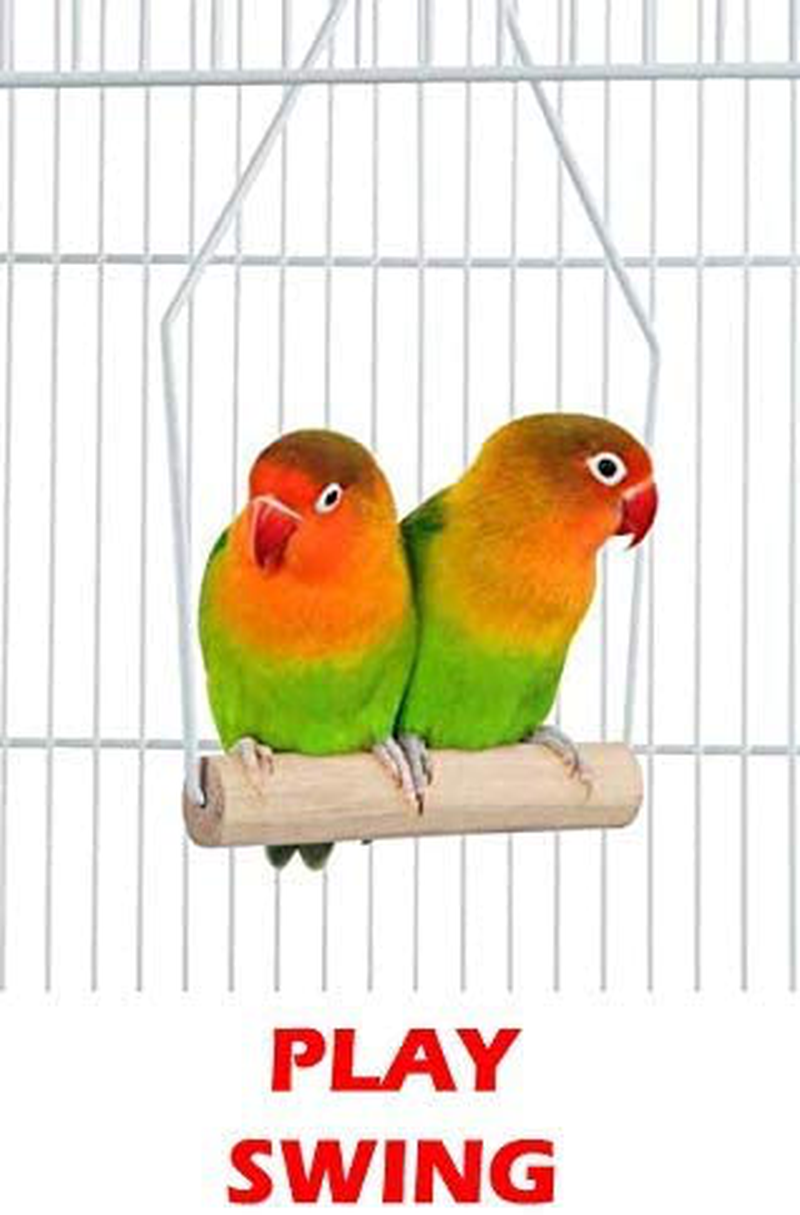 Mcage 63'' Rolling Standing Bird Cage for Cockatiel Sun Conure Parakeet Finch Budgie Lovebird Canary Pet Bird Cage with Stand Animals & Pet Supplies > Pet Supplies > Bird Supplies > Bird Cages & Stands Mcage