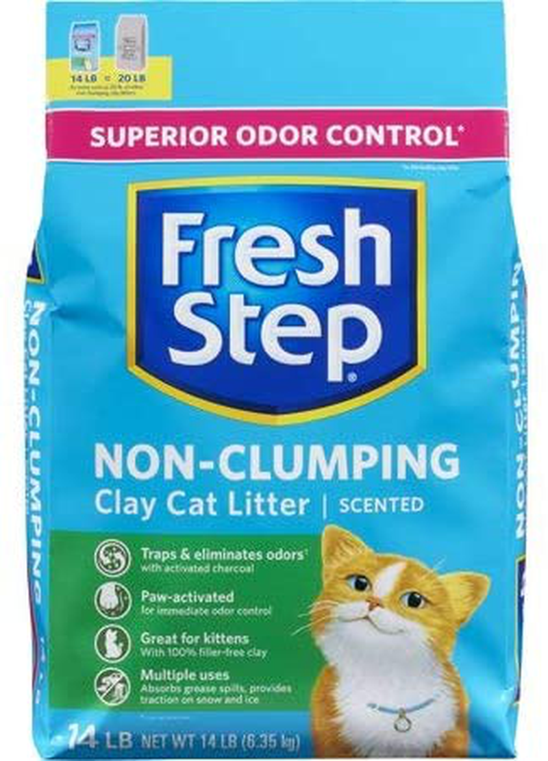 Non clumping clay sales litter