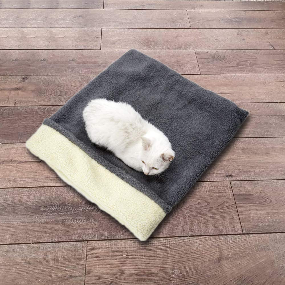 Cat Bed Cave Sleeping Bag, Pet Mat Self Warming Pad Sack for Cats and Small Dog Animals & Pet Supplies > Pet Supplies > Cat Supplies > Cat Beds Lorde