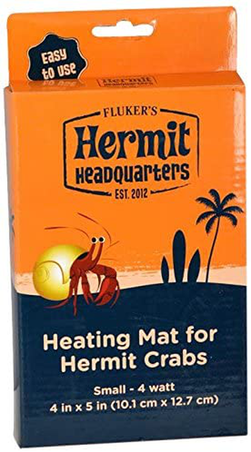 Fluker'S Heat Mat Hermit Crabs Animals & Pet Supplies > Pet Supplies > Reptile & Amphibian Supplies > Reptile & Amphibian Habitat Heating & Lighting Fluker's
