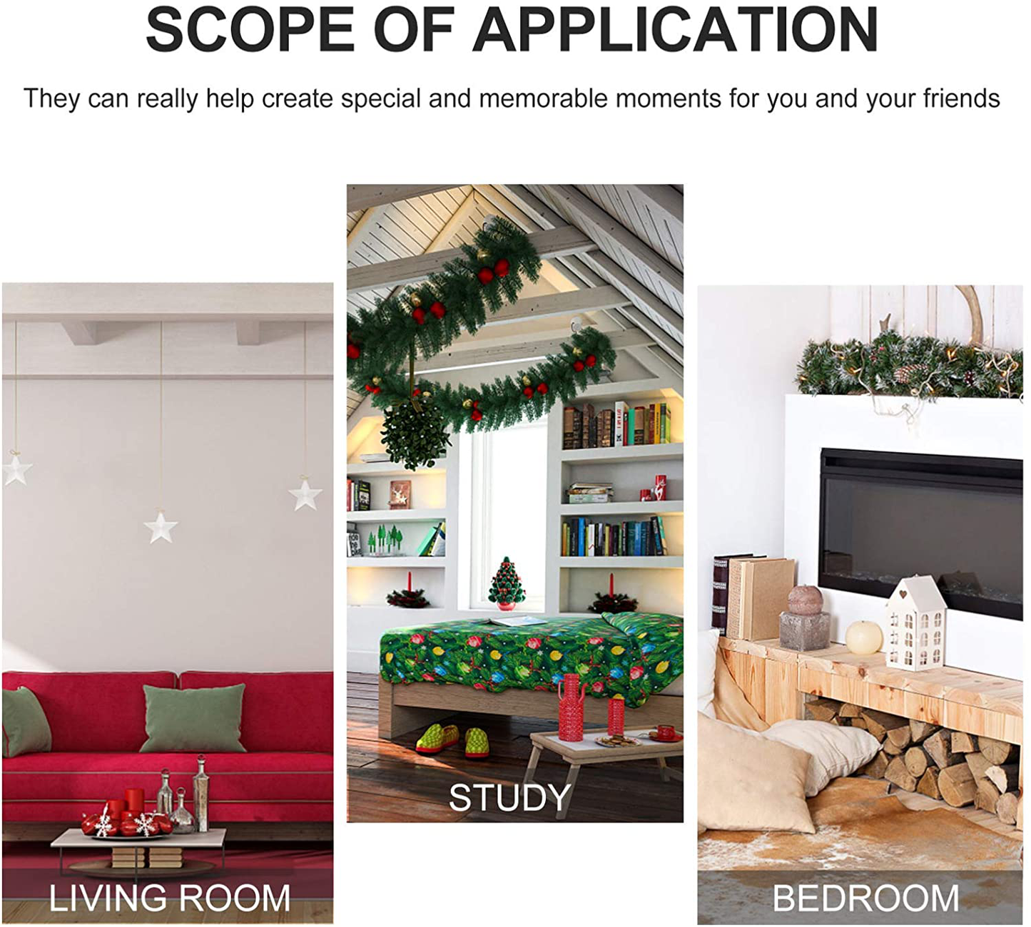 Balacoo 3Pcs Christmas Resin Desktop Ornament 3D Fish Tank Xmas Tree Santa Decor Aquarium Landscape Adornment for Holiday Party Tabletop Centerpiece (Random Style ) Animals & Pet Supplies > Pet Supplies > Fish Supplies > Aquarium Decor balacoo