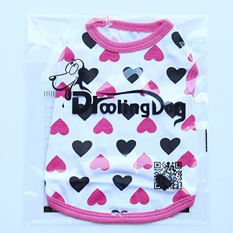 Droolingdog Pet Clothes Dog T-Shirt Cat Apparel for Small Dogs Animals & Pet Supplies > Pet Supplies > Cat Supplies > Cat Apparel DroolingDog