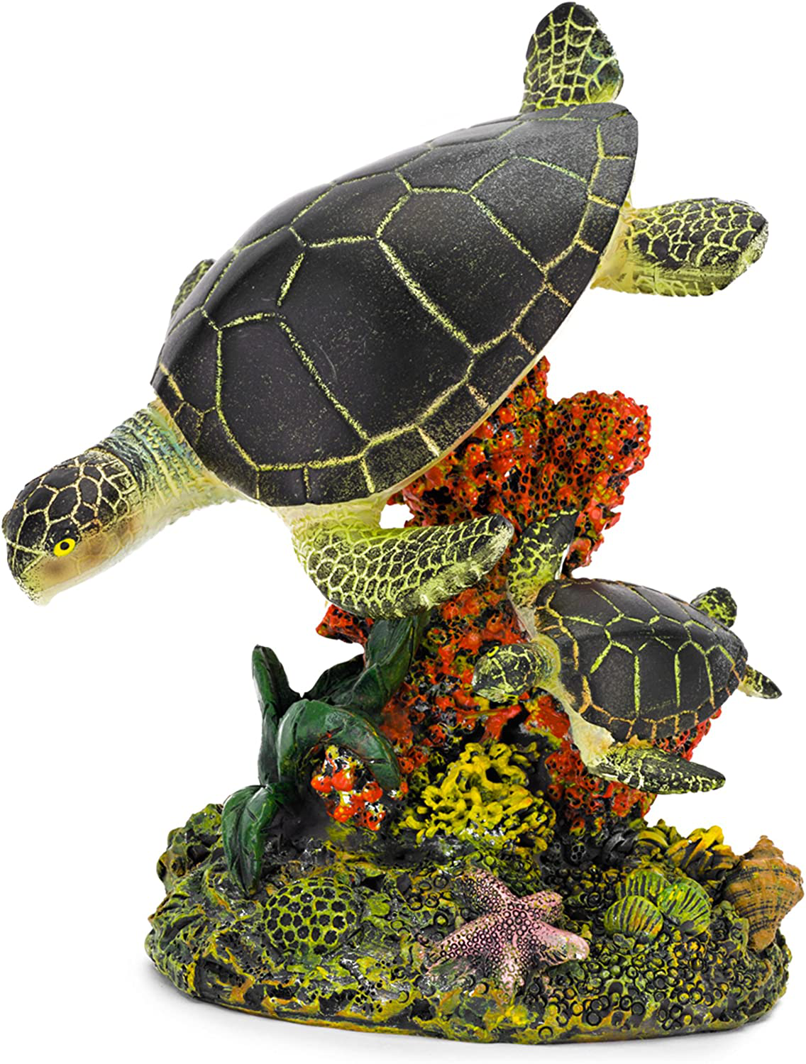 Penn Plax Swimming Sea Turtle Aquarium Decor, Medium Animals & Pet Supplies > Pet Supplies > Fish Supplies > Aquarium Decor Penn-Plax