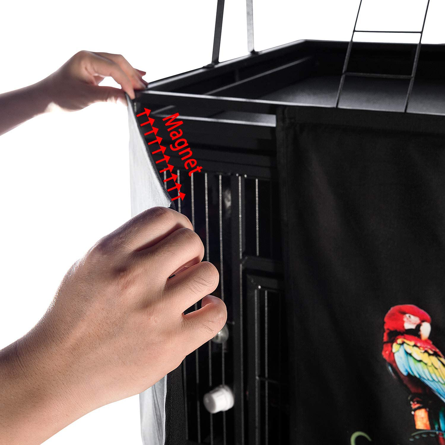 Colorday Good Night Bird Cage Cover for Large Bird Cage with Play Top (Patent Pending) Animals & Pet Supplies > Pet Supplies > Bird Supplies > Bird Cages & Stands Colorday